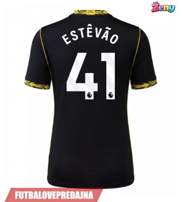 Lacne Ženy Futbalové dres Chelsea Estevao Willian #41 2026-27 Krátky Rukáv - Preč